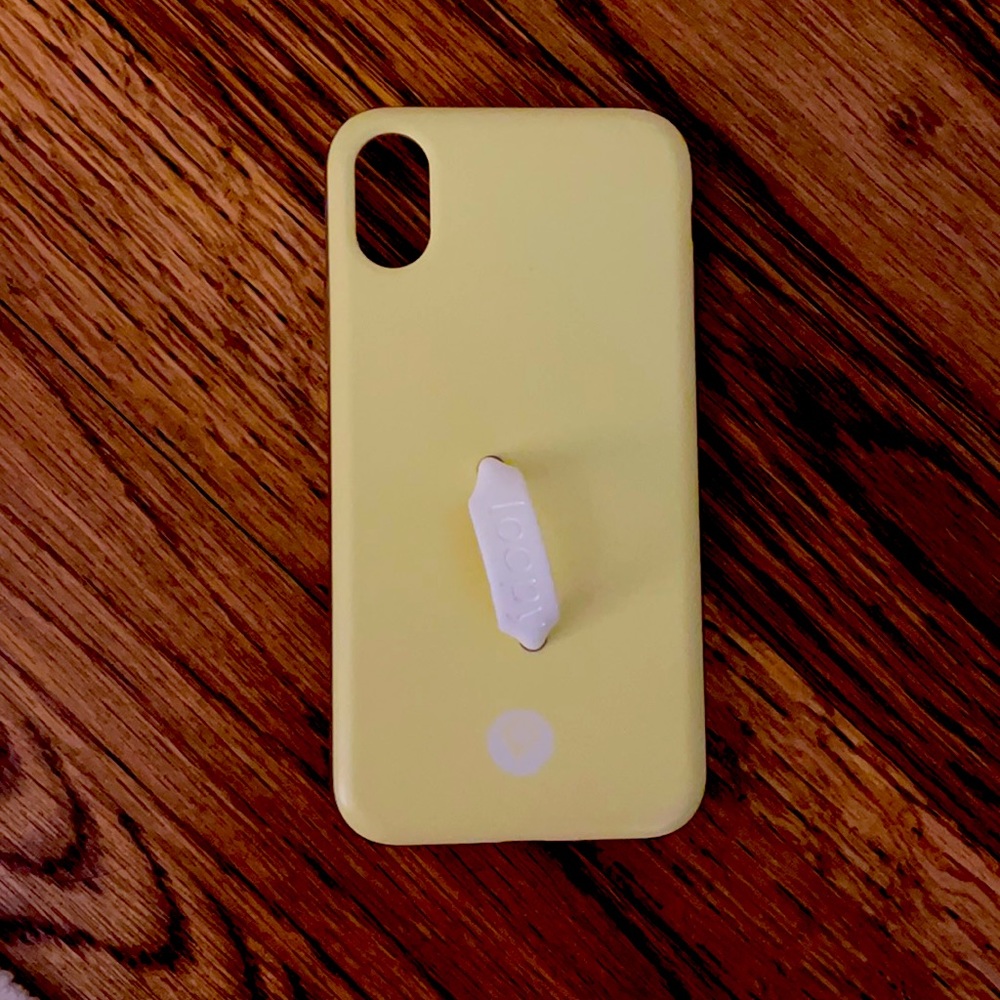 iPhone X/Xs Loopy Case in Honeybee